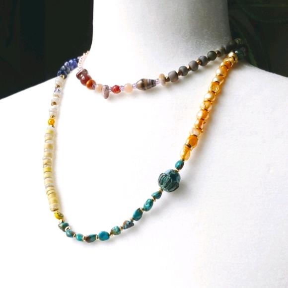 🛑HOLD🛑Convertible Bracelet OR 2 Strand Necklace - Picture 3 of 12